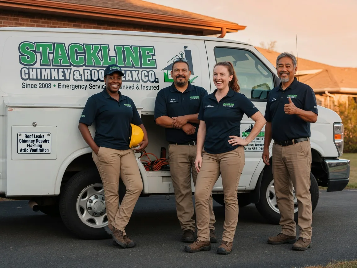Chimney flashing repair company in Grinnell, IA